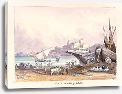Постер Смит Чарльз Гамильтон Tarifa in the Straits of Gibraltar