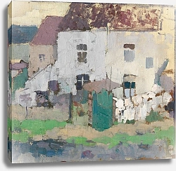 Постер Ваутерс Рик Белые фасады и сад в Босворде