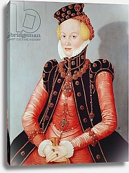 Постер Кранах Лукас Старший Portrait of a Young Woman 2