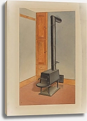 Постер Келлехер Джон Шейкерская печь с встроенным шкафом