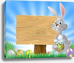Постер Пасхальный кролик