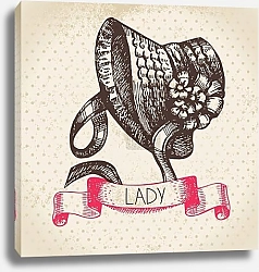 Постер Иллюстрация с панамой