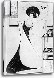 Постер Бердсли Аубри The Toilet of Salome, illustration for the English edition of Oscar Wilde's play 'Salome', 1894