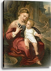 Постер Корреджо (Correggio) The Holy Family 5