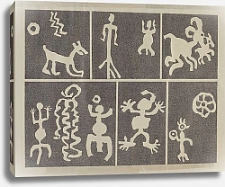 Постер Ривол Лила Рисунок петроглифа