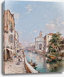 Постер Унтербергер Франц Рио-Сан-Джироламо, Венеция