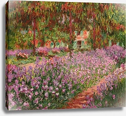 Постер Моне Клод (Claude Monet) The Garden at Giverny, 1900
