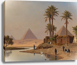 Постер Хаубтманн Майкл Die Pyramiden bei Gizeh