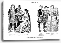 Постер XVIIè Siècle, Angleterre, 17Th Century, England 2