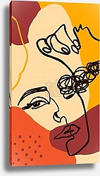 Постер Линии лица 16