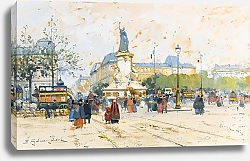 Постер Гальен-Лалу Эжен La Place De La République