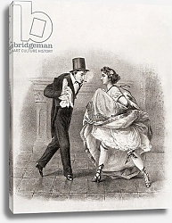 Постер Cancan dancer, 1865, published 1909.