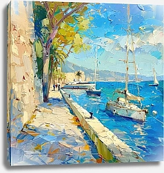 Постер Antibes at noon