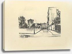 Постер Валери Поль Maurice Utrillo – Rue de L’Abreuvoir