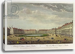 Постер Боулз Томас A View of St. James's Square, London, 1753