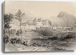 Постер Normans' Royal Palace in Palermo, Italy. Drawn by W. L. Leitch, engraved by R. Sands, 1840