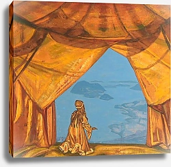 Постер Рерих Николай Властитель ночи.1918