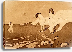 Постер Мунк Эдвард Women Bathing