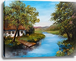 Постер Дом у реки