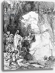 Постер Рембрандт (Rembrandt) The Small Raising of Lazarus, 1644