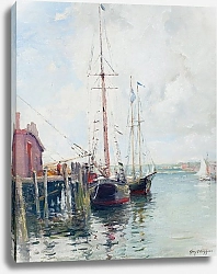 Постер Уиггинс Гай Карлтон East Gloucester Docks