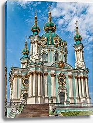 Постер Украина, Киев. Андреевская церковь