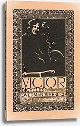 Постер Брэдли Уилл Victor bicycles, Overman Wheel Co.
