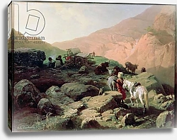 Постер Ковалевский Павел The Caucasus, 1872 1