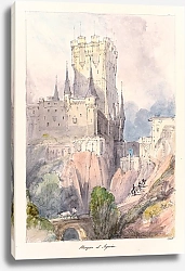 Постер Смит Чарльз Гамильтон Alcazar at Segovia