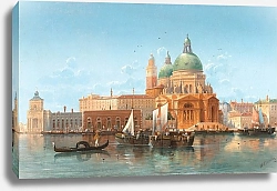 Постер Кауфман Карл Venice, a View of the Punta della Dogana