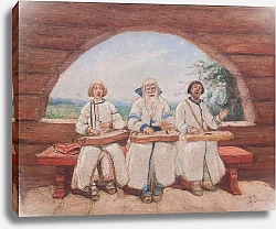 Постер Васнецов Виктор Гусляры