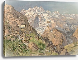 Постер Чумаков Аркадий Mountain ridges, Caucasus