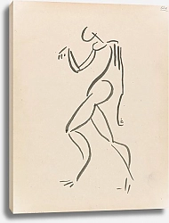 Постер Годье-Бжеска Анри Dancing Figure