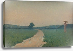 Постер Осберт Альфонс La route des champs le matin