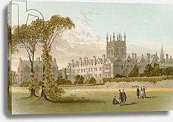 Постер Школа: Английская 19в. Merton College--Oxford