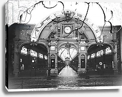 Постер Гирадон Адольф (фото, фр) Portico of the Horology Pavilion at the Universal Exhibition, Paris, 1889