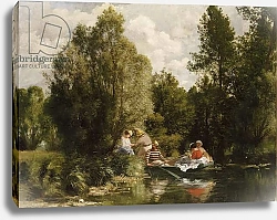Постер Ренуар Пьер (Pierre-Auguste Renoir) La Mare aux Fees