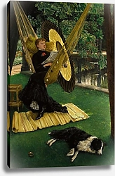 Постер Тиссо Джеймс В гамаке