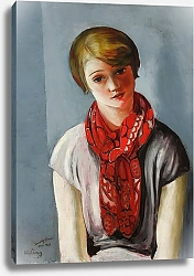 Постер Кислинг Моисей Portrait of a young girl