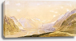 Постер Галли Джон Гора Кук и ледник Тасман