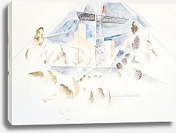 Постер Демут Чарльз Бермуды, мачты и листва