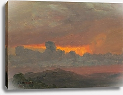 Постер Черч Фредерик Закат II