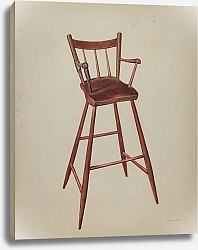 Постер Стро Херманн Child’s High Chair