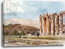 Постер Фулейлав Джон Columns of the Temple of Olympian Zeus from the North-West