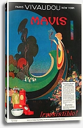 Постер Паркер Л. Фред Vivaudous's Mavis Face Powder and Compacts