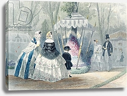 Постер Комте-Каликс Франсуа L'Exposition d'Horticulture, from 'Journal les Modes Parisiennes', printed in Paris
