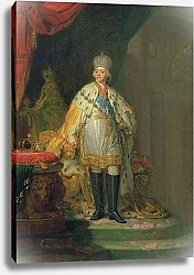 Постер Боровиковский Владимир Portrait of Emperor Paul I, 1800 1