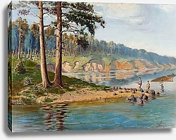 Постер Хорид Йозеф Landscape from the bank of the Neman