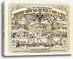 Постер Петрович Ладислав Werbelithographie der Holzwerkzeugfabrik Johann Weiss & Sohn, 5., Margaretenstraße 65