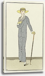 Постер Монвел Бернар Journal des Dames et des Modes, 1912, Costumes Parisiens, no. 7